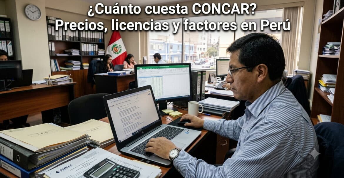 cuanto cuesta concar el software contable